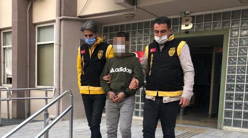 Kuryenin elektrikli bisikletini çalan şüpheli tutuklandı