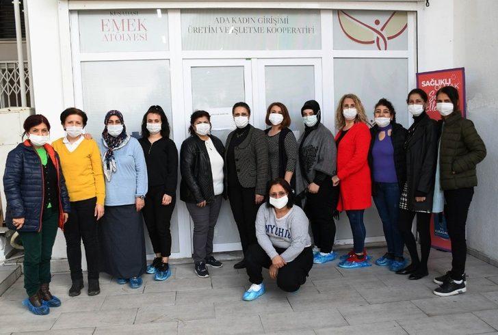 Kadın üretim kooperatifi 1,5 milyon maske üretti G1