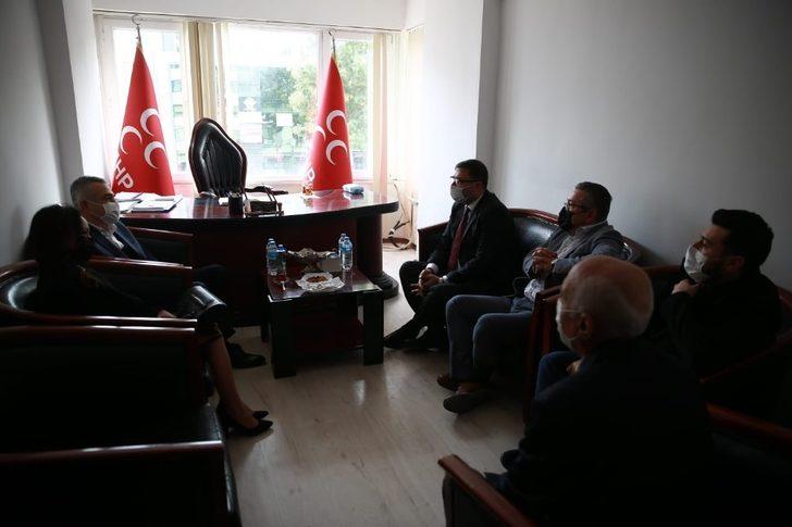 AK Partili Savaş, MHP Kuşadası İlçe Başkanı İnan ve yönetim kurulu üyeleri ile görüştü G4
