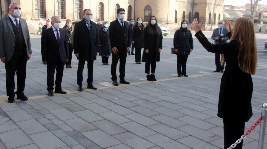 Kayseri Lisesi’nde bayrak töreni gerçekleştirildi