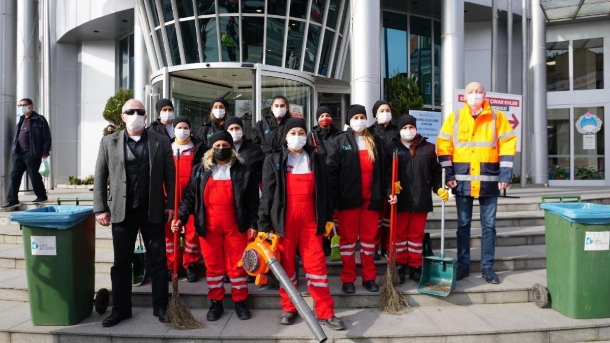 İzmit&rsquo;in temizliğine kadın eli değecek