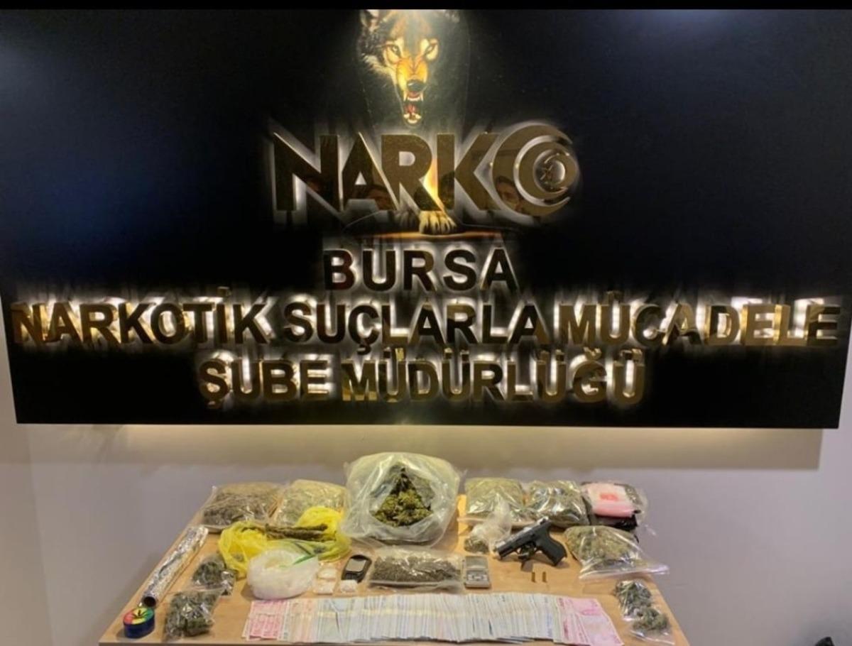 Bursa&rsquo;da uyuşturucu operasyonu: 11 tutuklama