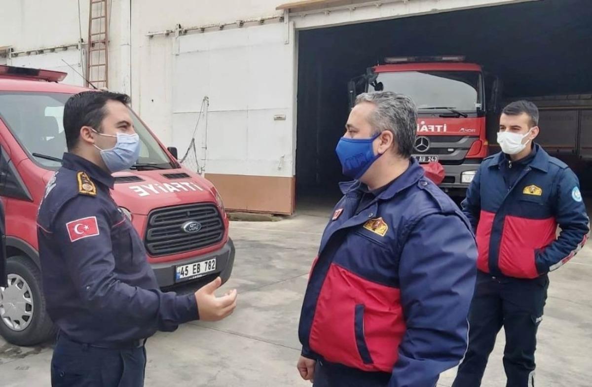 Yangın oranlarını d&uuml;ş&uuml;rmek i&ccedil;in g&ouml;r&uuml;ş alışverişinde bulundular