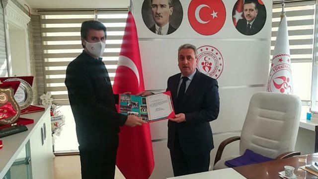 Erzurum GSİM’e Curling teşekkürü