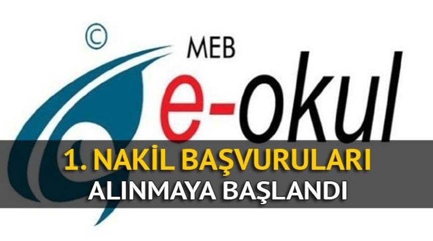 E-okul giriş ile TEOG nakil başvurusu nasıl yapılır? Nakil sonuçları ne zaman ilan edilecek?