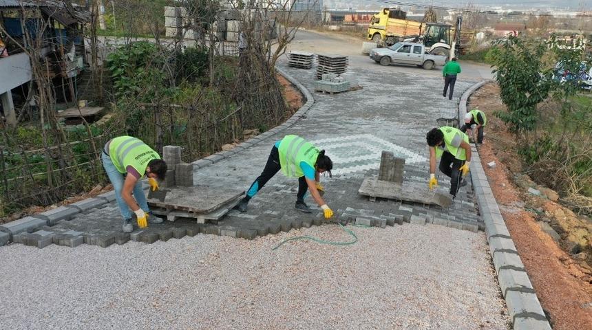 Başiskele&rsquo;de kalıcı işler devam ediyor