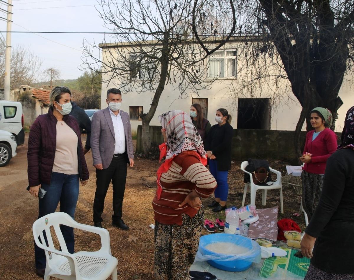 Demreli &uuml;reticilere tarımsal destek