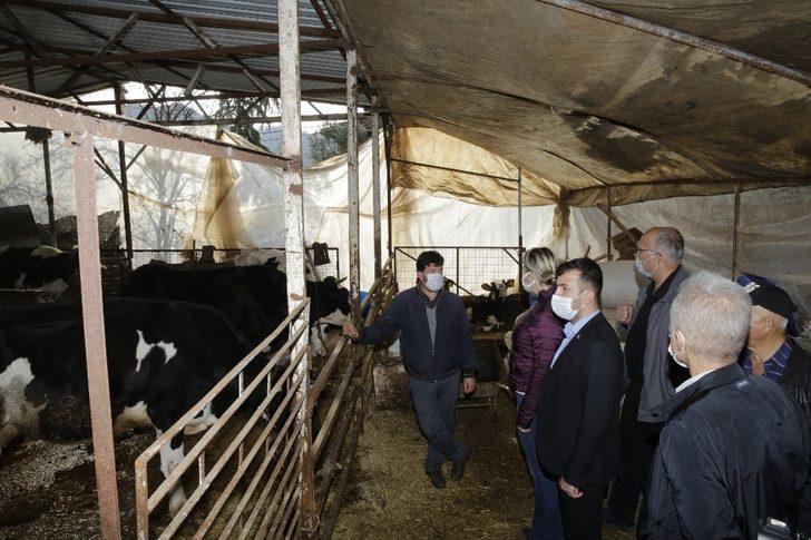 Demreli üreticilere tarımsal destek G3