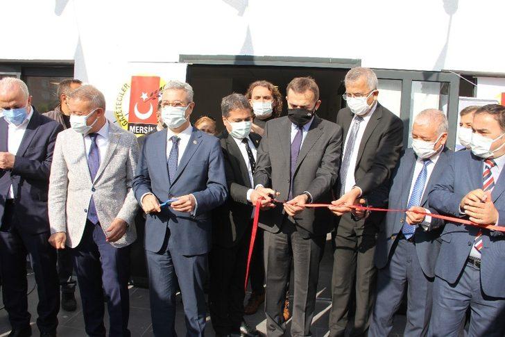 Mezitli Belediyesi Basın evi törenle açıldı G2