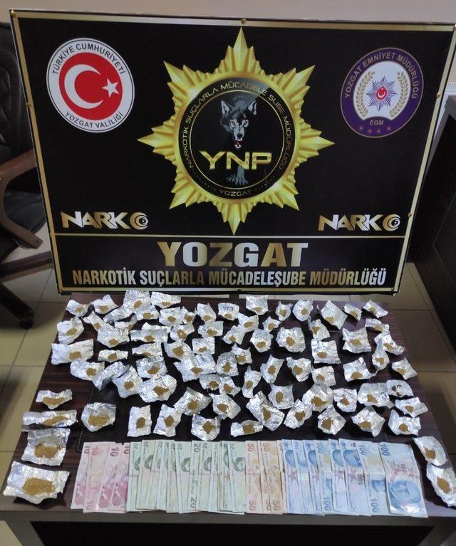 Yozgat’ta uyuşturucu satıcısı tutuklandı