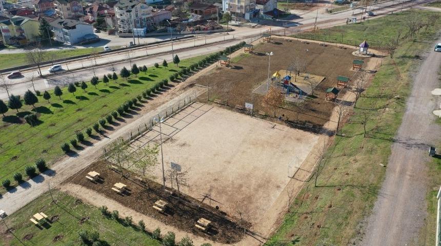 H&uuml;seyin G&uuml;lseven Parkı&rsquo;na &ccedil;evre d&uuml;zenlemesi