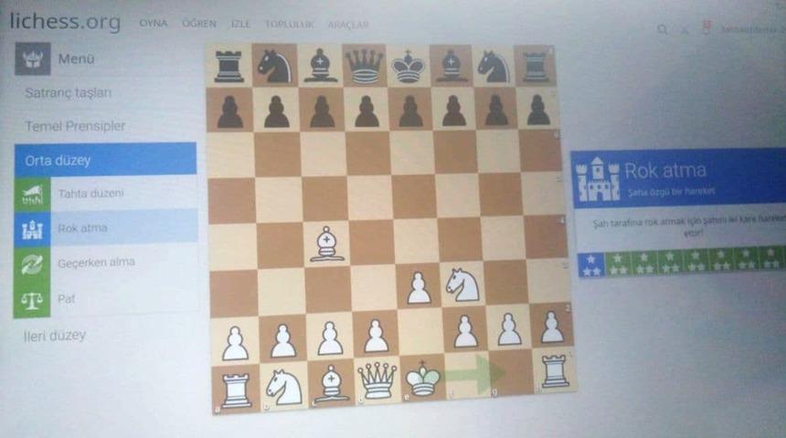 Online satran&ccedil; eğitimleri s&uuml;r&uuml;yor