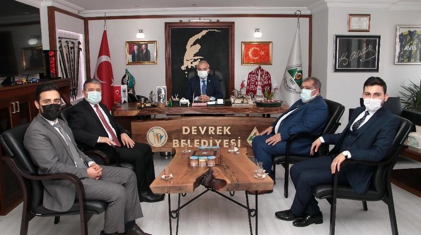 Başkan Bozkurt &lsquo; Diyanet-Sen&rsquo;den ziyaret