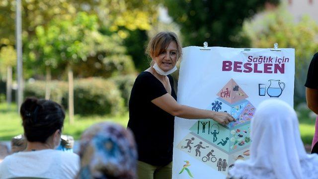 Muratpaşa’nın diyetisyenleri mahallelerde