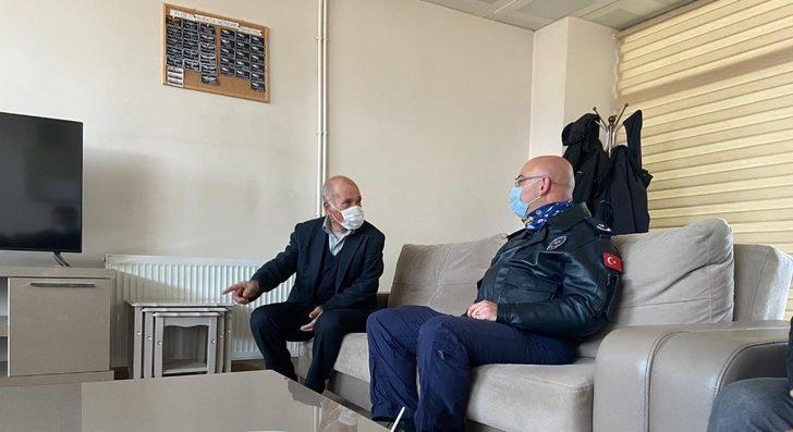 Taburcu olan Kazım Amca’dan pilotlara ziyaret G3