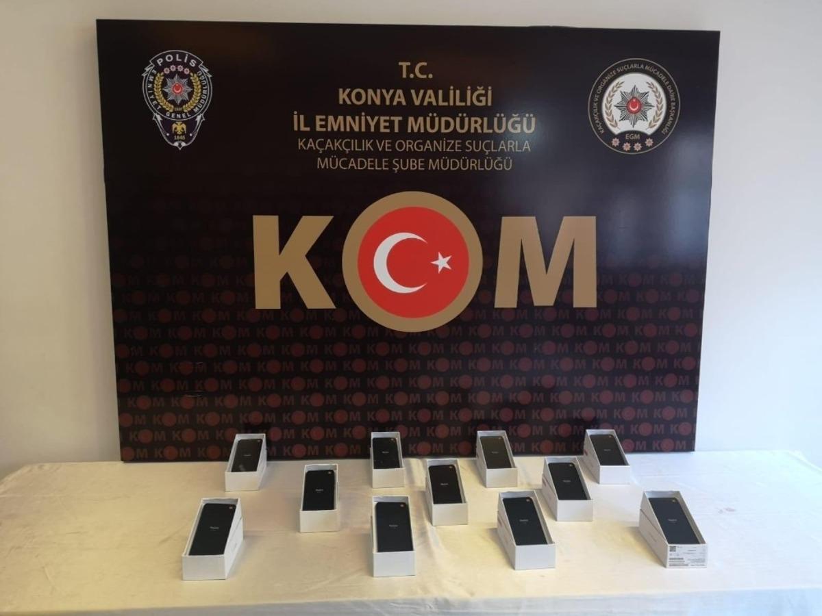 Konya&rsquo;da uyuşturucu ve ka&ccedil;ak&ccedil;ılık operasyonu