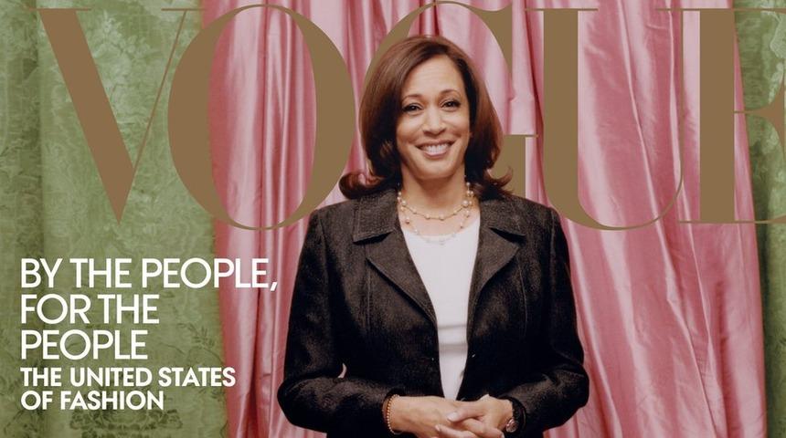 Vogue dergisinin Kamala Harris kapağı tartışma yarattı