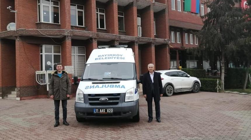 Sağlık Bakanlığından hasta nakil ambulansı