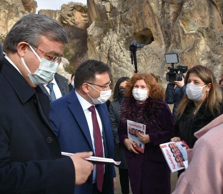 Gazeteciler 3 bin yıllık tarihe sahip Ayazini köyünü gezdi G3