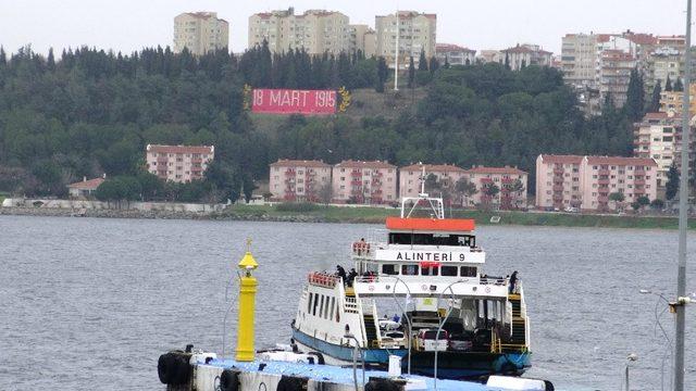 Gökçeada seferlerine fırtına engeli