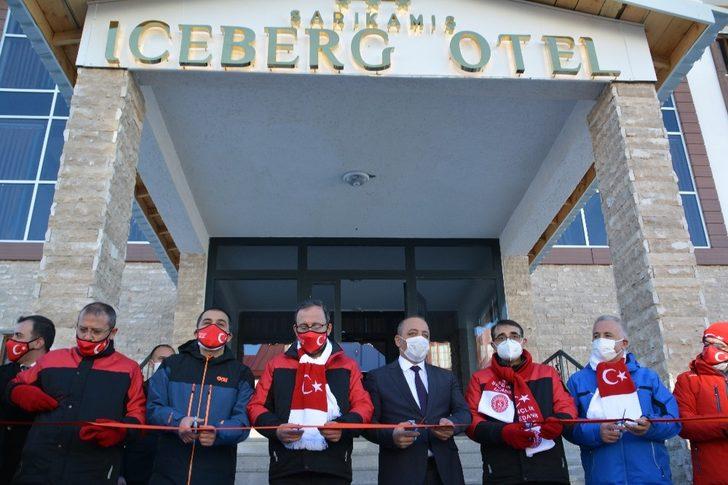 Sarıkamış’ta Bakanların katılımıyla 3 yıldızlı Iceberk Hotel hizmete girdi G2