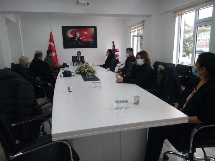 Kaymakam Hakan Alkan, basın mensupları ile bir araya geldi G1