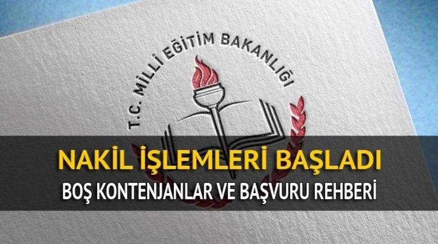 TEOG nakil işlemleri, okul kodları ve boş kontenkanlar – Nakil başvuru süreci e-okul'da başladı