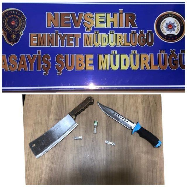 Nevşehir’de polis uyuşturucuya geçit vermiyor