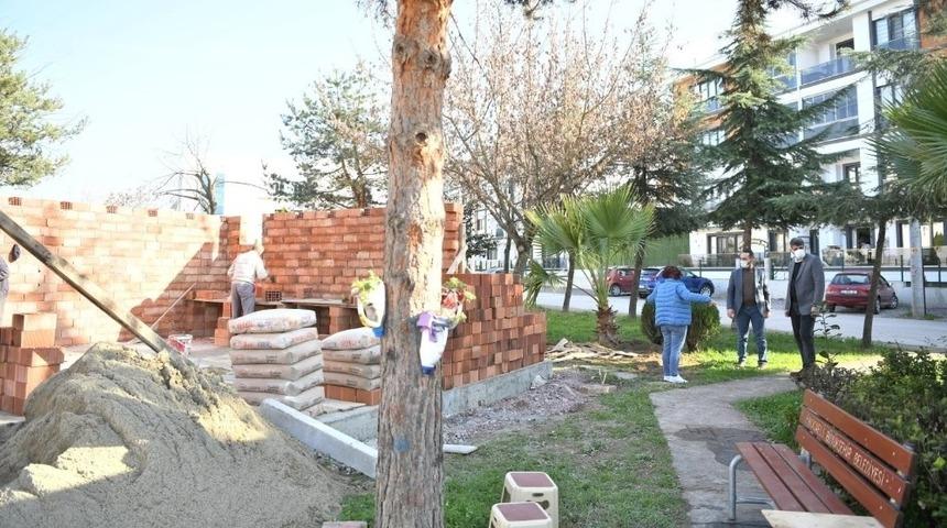 Başkan Kocaman, devam eden &ccedil;alışmaları inceledi