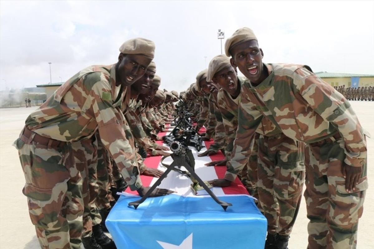 Somali ordusunda T&uuml;rk imzası