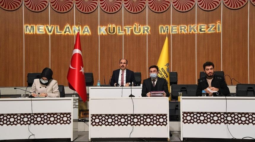 Konya Büyükşehir’de 2021 yılının ilk meclis toplantısı yapıldı