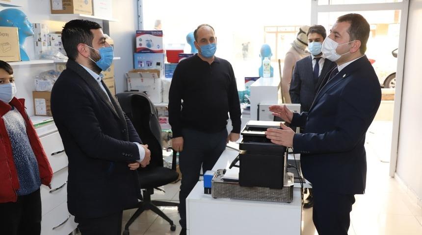 Baydilli esnafın taleplerini dinledi