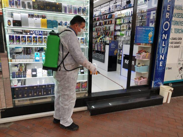 Büyükşehir Belediyesi’nden Nazilli’de dezenfekte çalışması G2