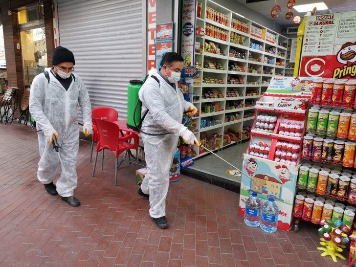 Büyükşehir Belediyesi’nden Nazilli’de dezenfekte çalışması G4