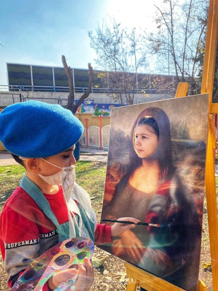 Minik ressamlar ünlü ressamların izinde G4