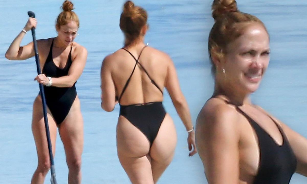 Jennifer Lopez tatilde! Seksi pozu olay oldu
