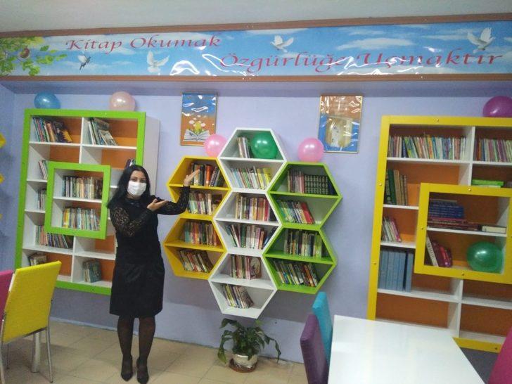 ’Kütüphanesiz okul kalmasın’ projesinde 8. kütüphane açıldı G3