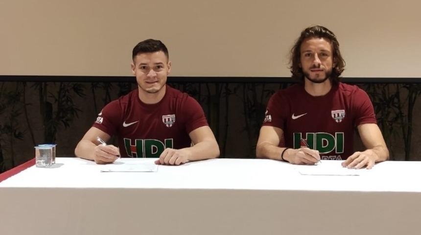 Taha Yalçıner ve Gabriel Torje Bandırmaspor’da