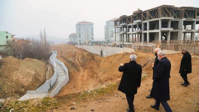 Derme Deresi Islah Projesi ikinci etap çalışmaları sürüyor