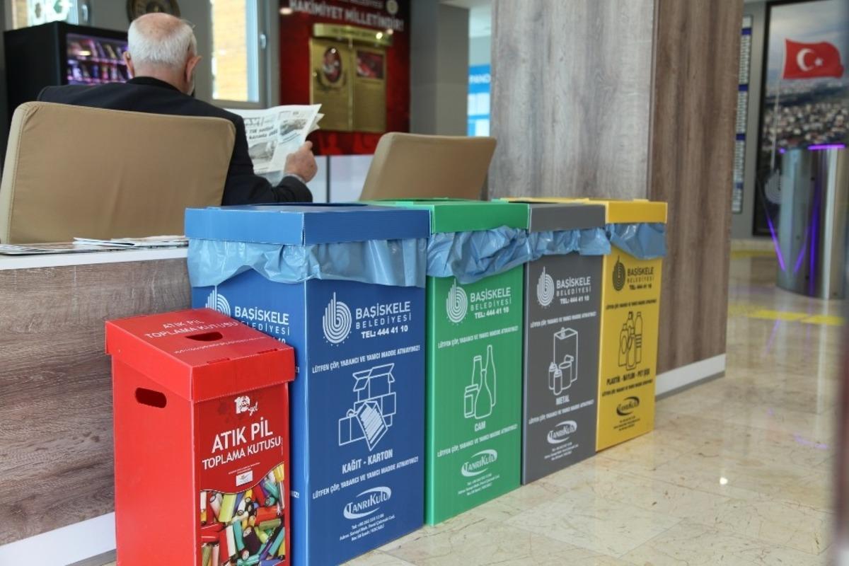 Başiskele&rsquo;de son bir yılda 250 ton geri d&ouml;n&uuml;ş&uuml;me kazandırıldı