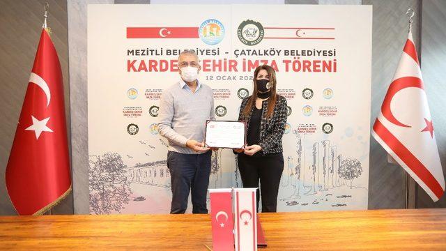 Mezitli’den Çatalköy’e kardeşlik bağı