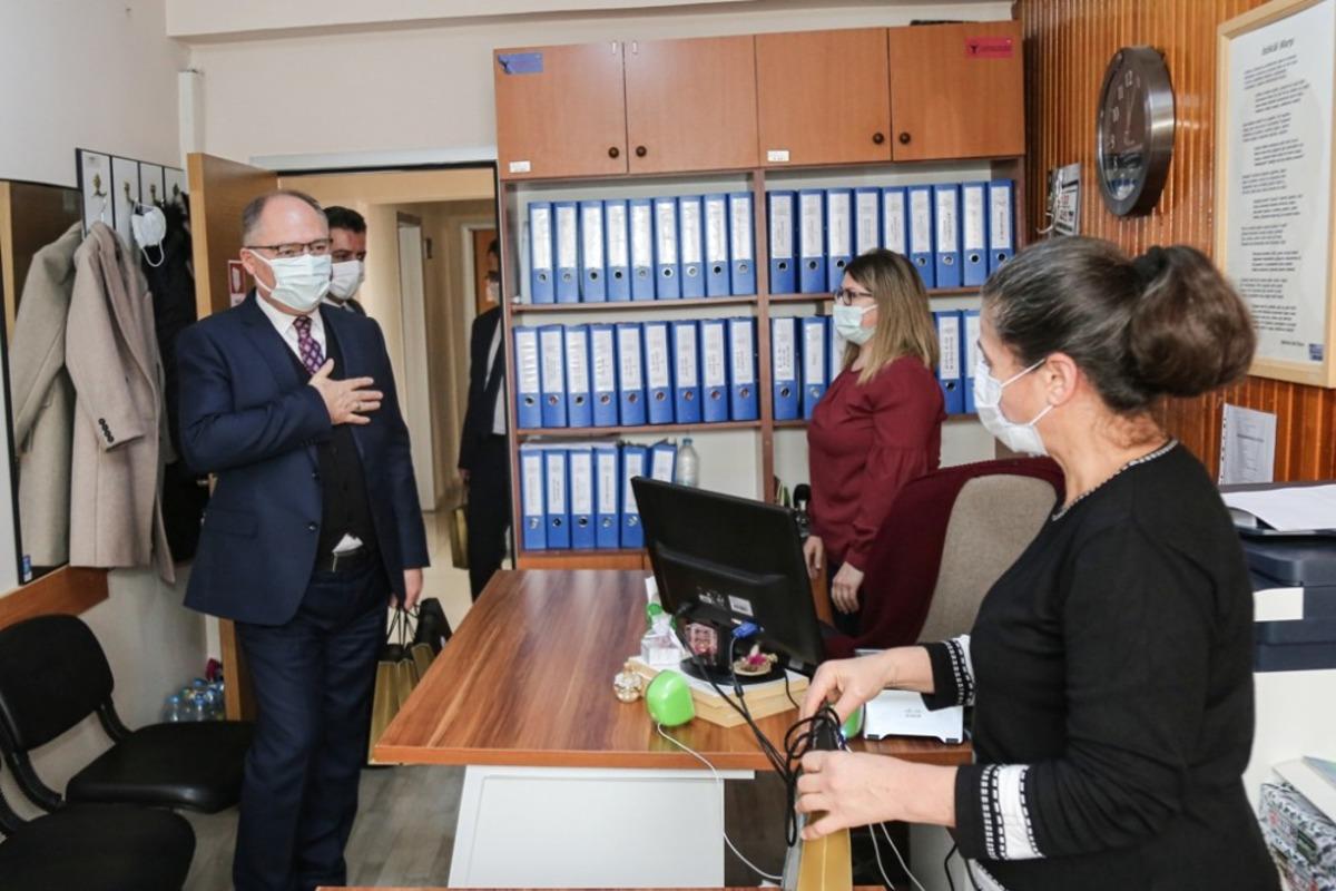 Başkan Bilgin&rsquo;den kurumlara ziyaret