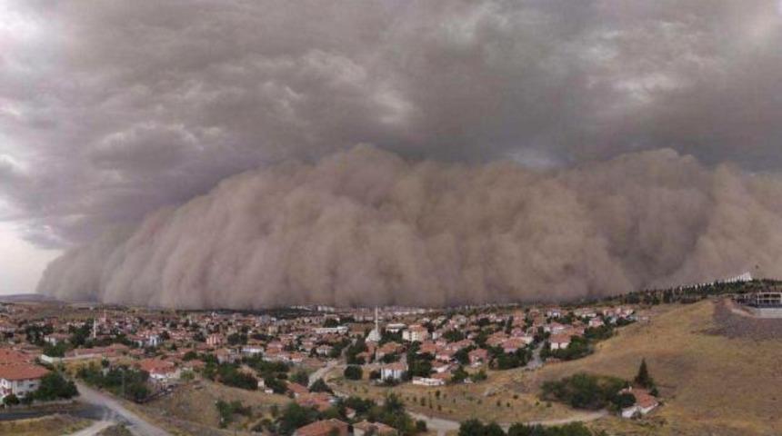 İ&ccedil; Anadolu'nun g&uuml;neyine 'toz fırtınası' uyarısı