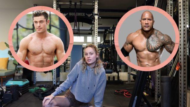 Gaza gelen Brie Larson, Zack Efron ve Dwayne Johnson’a meydan okudu