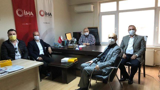 AK Parti Karesi’den İHA’ya ziyaret