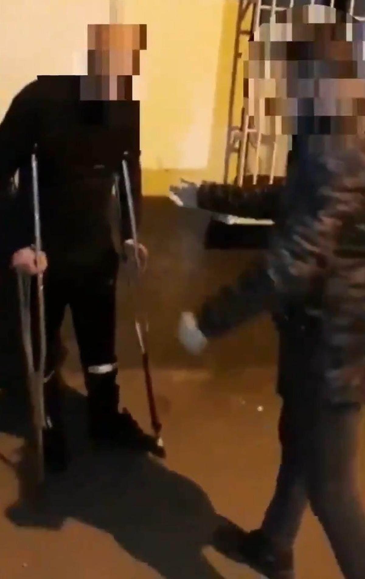 Koltuk değneğinde uyuşturucu madde ele ge&ccedil;irildi