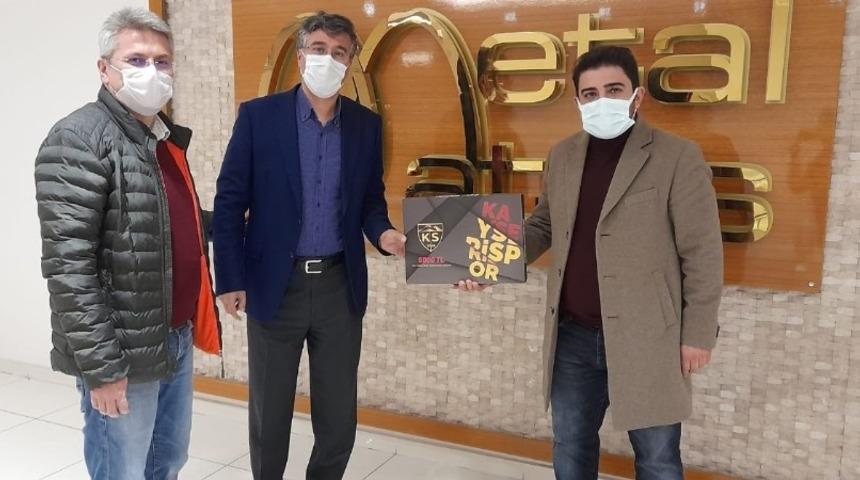 Kayserispor’a eski başkandan destek