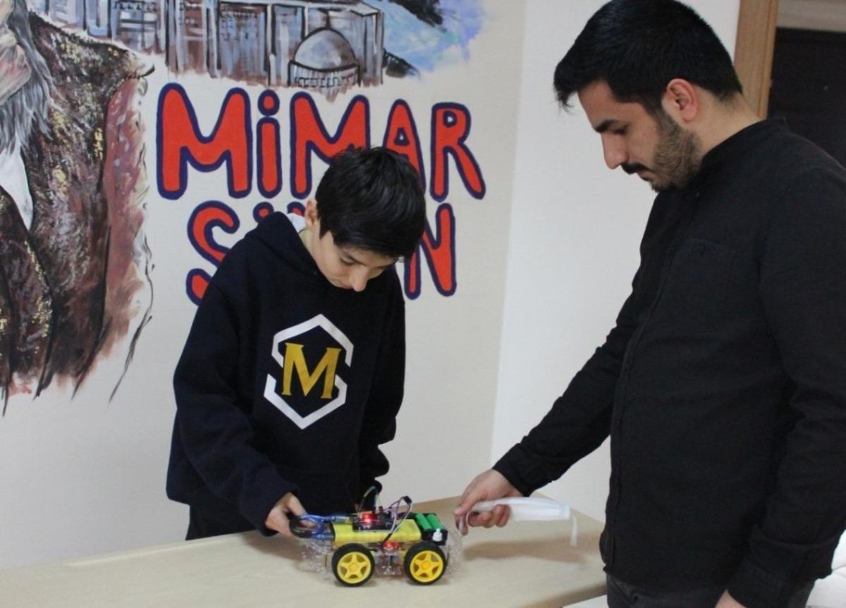 &Ouml;zel Mimar Sinan Meslek Lısesi &ouml;ğrencilerinden yeni buluş