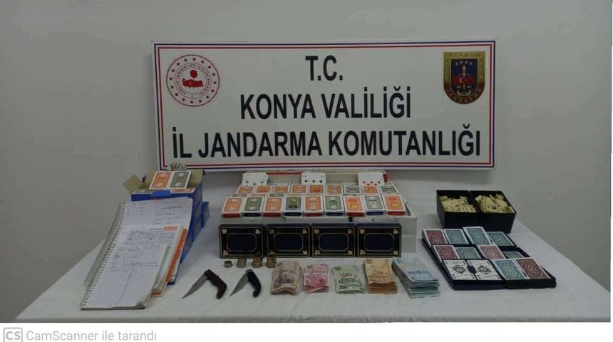 Jandarmadan kısıtlamada kumar operasyonu