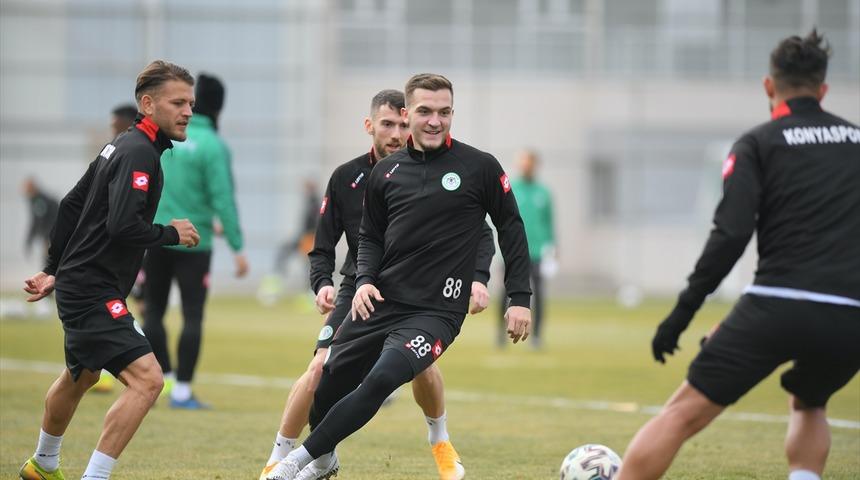 Konyaspor'da Gaziantep FK ma&ccedil;ı hazırlıkları
